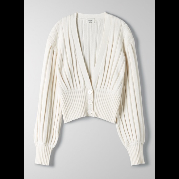 *SOLD* NWT Wilfred New Plunge Front Cardigan - Picture 1 of 3